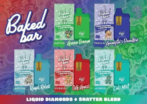 baked bars disposable