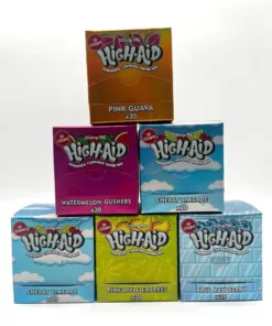 In Stock High Aid 500MG Gummies